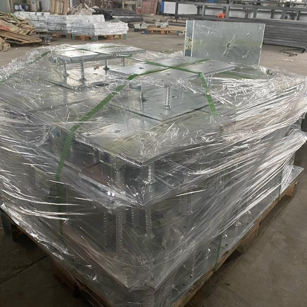 Placa de aço incorporada em metal padrão em concreto 4 mm 6 mm para durabilidade duradoura