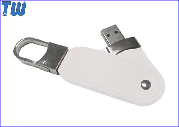 3680 Degree Rotating Leather Buckle 4GB USB Memory Stick Flash Drive