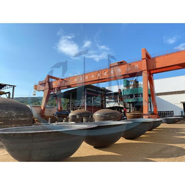 Голова Torispherical стали углерода толщины Dia 11000mm 65mm, крона, головы лепестка