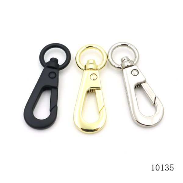 OEM ODM Metal Swivel Hooks Durable Keychain Snap Clip Bag Accessories