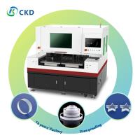 Máquina de corte a laser de vidro de 100W RF CO2 para vários tipos de vidro