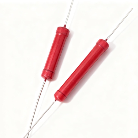 Cylindrical Pulse Resistors Thick Film Non Inductive High Voltage Resistor