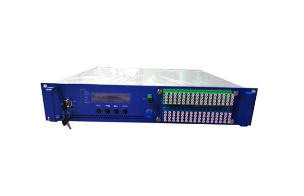 Poder superior EDFA 8 da rede 1550nm de PON 16 PORTOS 19dBm com salto do WDM JDSU