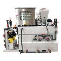 Base acide complètement automatique de machine de dosage de poudre sèche de PAM PAC intégrée
