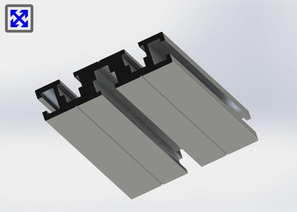 Customized 15 * 60 T Slot Extruded Aluminum Framing Systems Natural Anodized