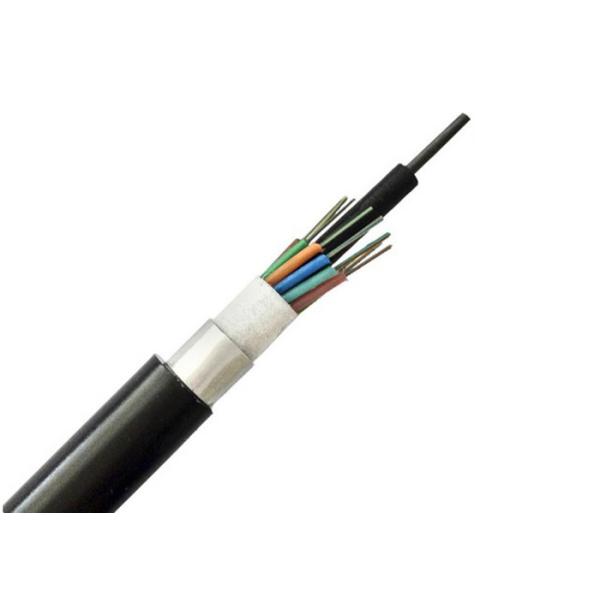 Non Metallic Outdoor Fiber Optic Cable Thunder Proof Single / Multi Mode