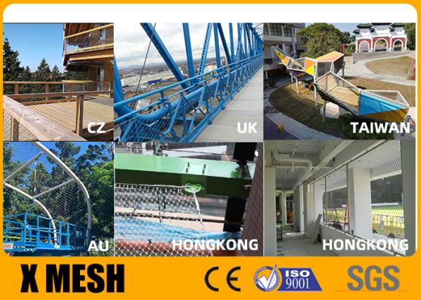 AISI316  AISI316L  X Tend Stainless Steel Webnet For Community Protection