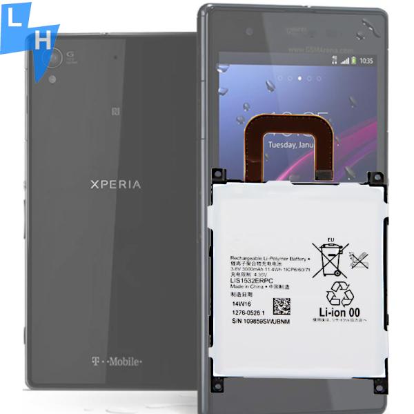 Sony Xperia Z1 L39T L39U / Xperia Z1s C6916 Цифровая батарея с двойной защитой IC