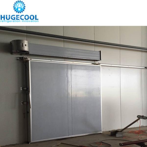 Color Steel Cold Room Sliding Door Walk In Freezer Door