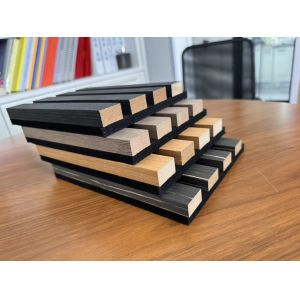 Paneles acústicos personalizables perfectos para entornos de tejido y madera