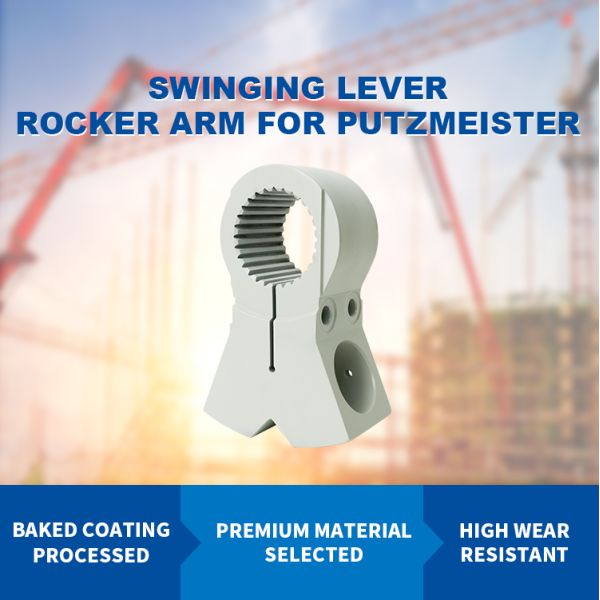 High Wear Resistant Baked Coating Processed Rocker Arm Swinging Lever for Putzmeister Concrete Pump