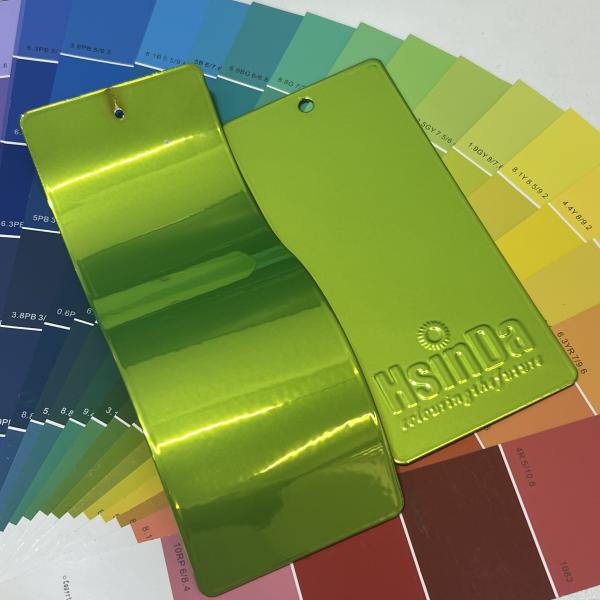 Metallized Bonderized Special Thermosetting Powder Coatings Chrome Bronze Sparkling Micaceous Fluorescent Pearlescent Transparent Paint