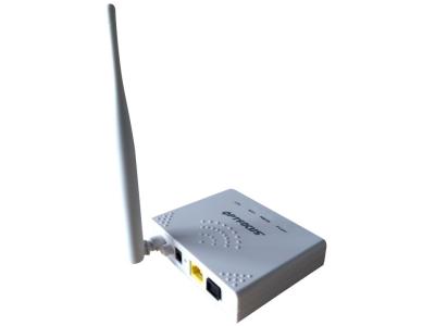 O único porto GPON EPON ONU jorra 1GE compatível 110mm * 110mm * 25mm