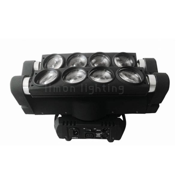 8x10W RGBW 4in1 Pixel Control DMX LED Spider Beam Moving Head Light for Night Club
