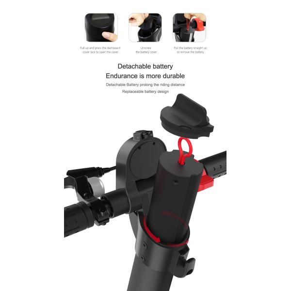 36V Battery Capacity 10Ah Max Speed 32km/h Folding Electric Scooter 10inch Motorcycle EU Warehouse E-scooter Scooty