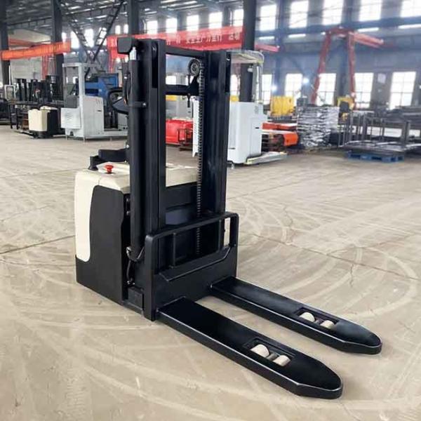 Duplex Mast Electric Stacker Lift 1.5Ton Powered Stacker SGS Approval