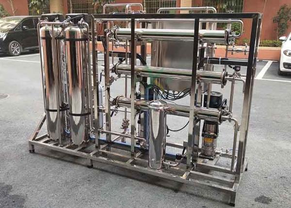 250 Litres Ultrapure RO Water Treatment System Stainless Steel Tank