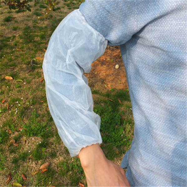 CE 13micron 40*20CM Disposable Plastic Arm Sleeves