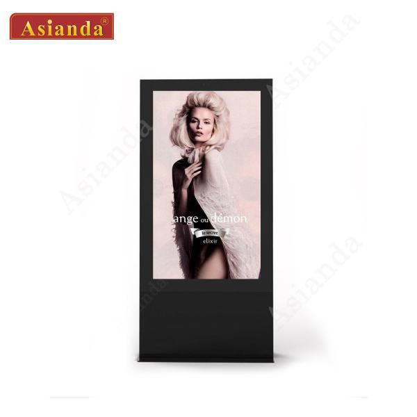 65inch High Brightness 2500nits Outdoor LCD Digital Totem Fan Cooling System Advertising Outdoor LCD Digital Signage