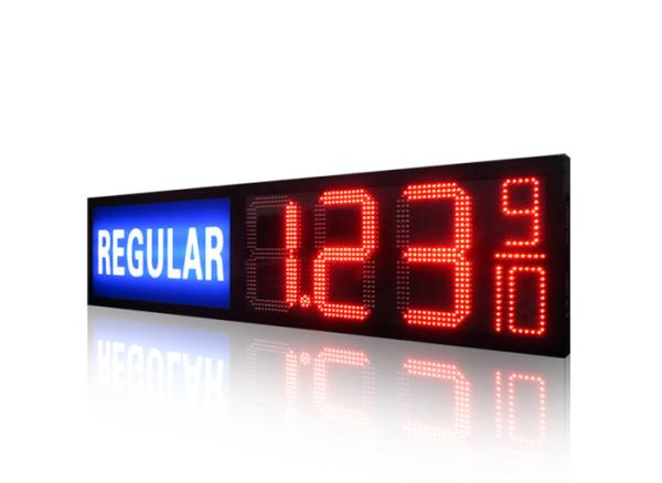 Hitechled combinedLED light box Gas Price Sign, Mixed LED digits Sign, Senal LED para el precio del combustible