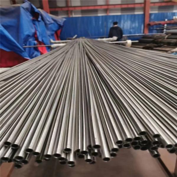 Tubo de aço inoxidável 1/2''-24'' ERW SS sem costura Tubo de aço inoxidável 2b Polimento