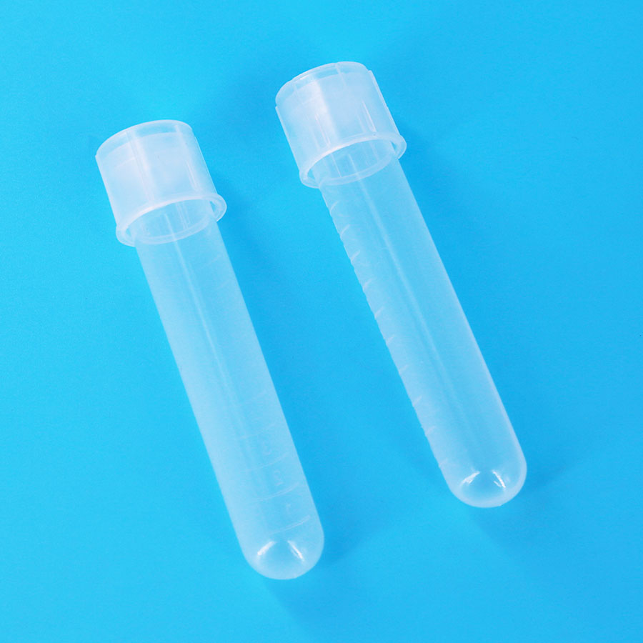 PP Test Shake Tube 12ml Centrifuge Tube Tissue Cell Culture Tubes With Graduation