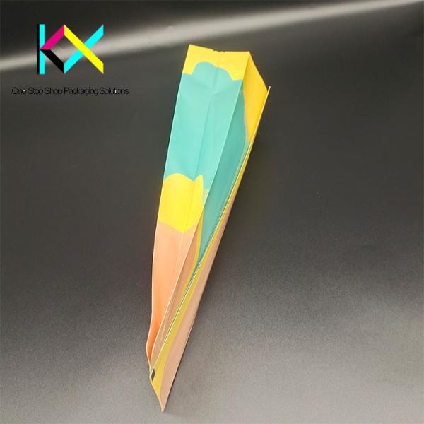 Side Gusseted Tea Packaging Bags Valve Sealed Coffee Bags 100-120um