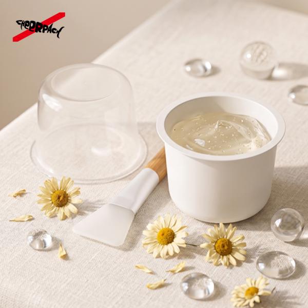 Beauty Mixing Bowl Three Piece Set Of Tools Independently Packaged Facial Mask Bowl Mixing Stick Spoon