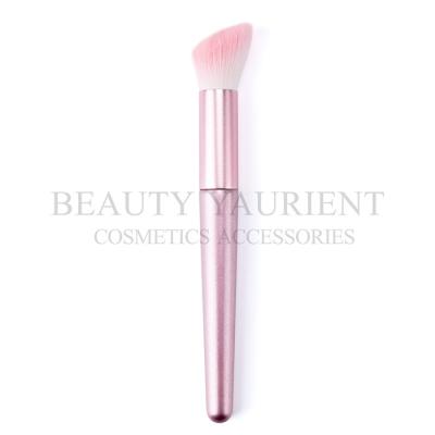 ISO9001 Makeup Bronzer Brush Single Piece Cheek Contour Blush Brush Customized