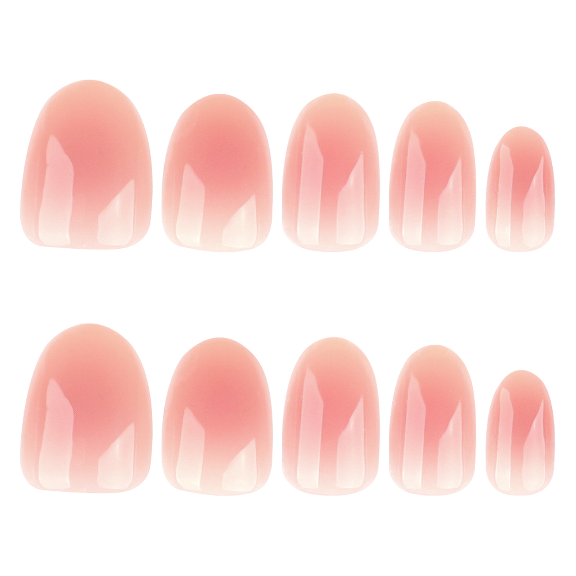 CE Cat Eyes Press On Nails ODM Short Almond Fake Nails Solid Color