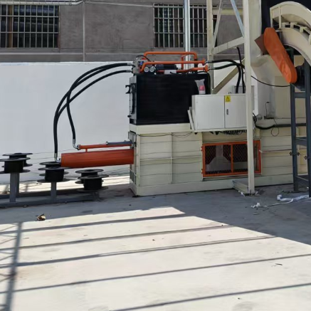 Adjustable Vertical Baler Hydraulic Baling Press Machine High Strength Steel Frame