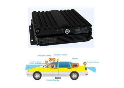 Live Streaming 4 Channels Dual SD Card School Bus DVR