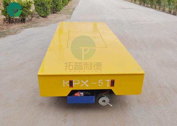 Coal Factory Motorised 45t Handing Electric Rail Transfer Cart