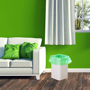 Biodegradable Compostable Pla Films, Compostable Biodegradable Corn Starch Based, Yard Liners Bathroom, Office, Bedroom,