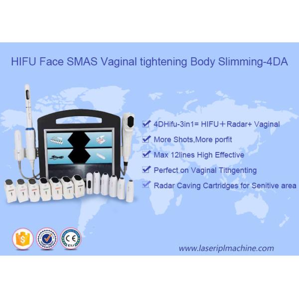 12 линии уменьшение тела морщинки прибора ультразвука высокой интенсивности сфокусированное анти-