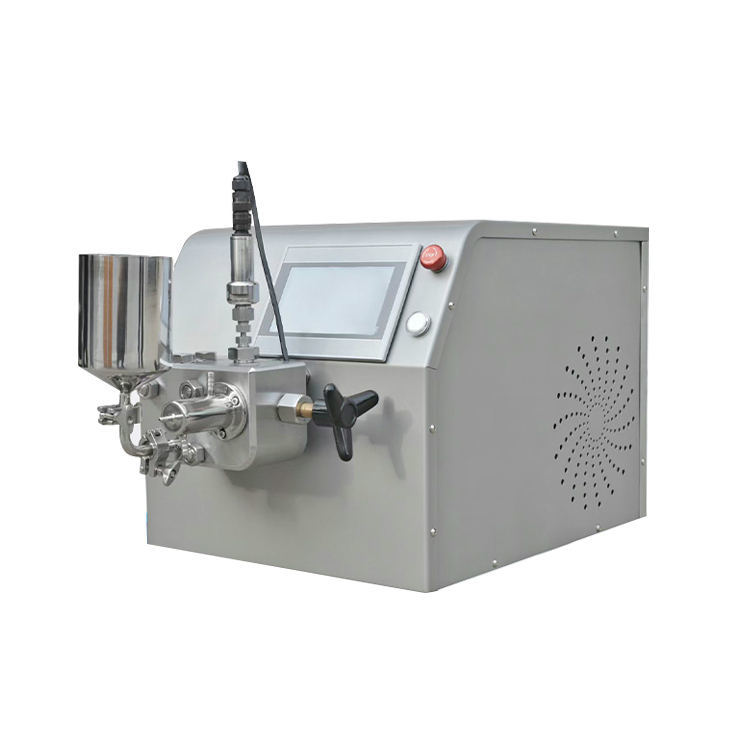 Laboratory High Pressure Homogenizer Nano Homogenizer Lab Nano Emulsification Homogenizer Machine for Cosmetic Pharma Food Research