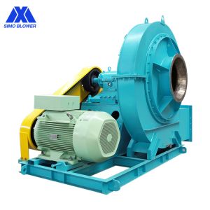 Titanium Material Belt Driven Centrifugal Blower Fan for Chemical Industry Ventilation
