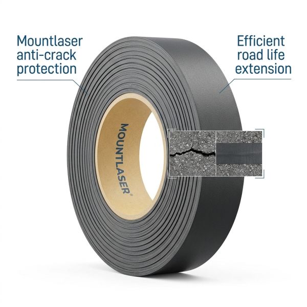 Polymer Modified Asphalt Crack Tape Reflective Crack Control Waterproof Tape