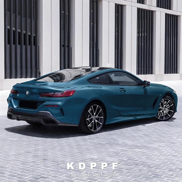 Santorini Blue High Quality Color Paint Protection Film Self Healing Air Release Technology 8mil TPU PPF for Anti Stain