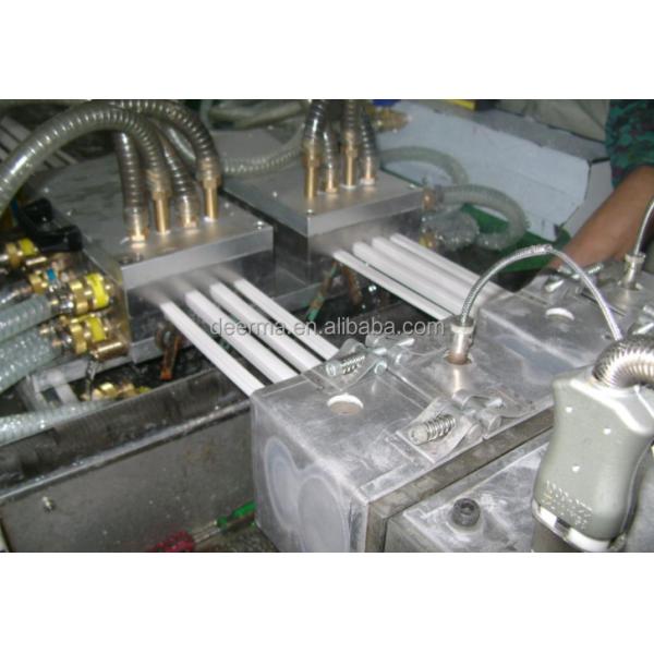 Twin Screw PVC Cable Trunk Making Machine for Speed Production