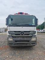 2018 Sany Mercedes Chassis 56m Fácil no bolso Carrinho de segunda mão de bomba de concreto 315kw1600rpm Potência Boa condição