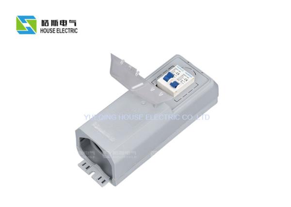 4 7 Pole Fused Junction Box For DII E27 Fuses Size Long Working Life