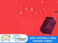 Poliéster Oxford del Dobby de Honey Comb Anti Static Recycled de la rejilla del fútbol