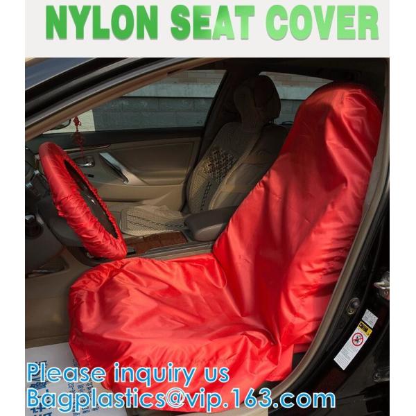 Universal Reusable Nylon Car Seat Cover custom logo for car front seat to keep car clean Water resistant UV Protection
