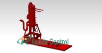 Diâmetro vertical do corpo principal de separador de gás TRZYQ1200 1200mm resistente