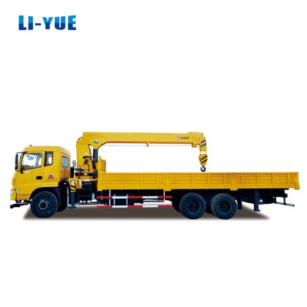 Truck Mounted SQ 12T Heavy Duty Mobile Crane For High Operating Efficiency
