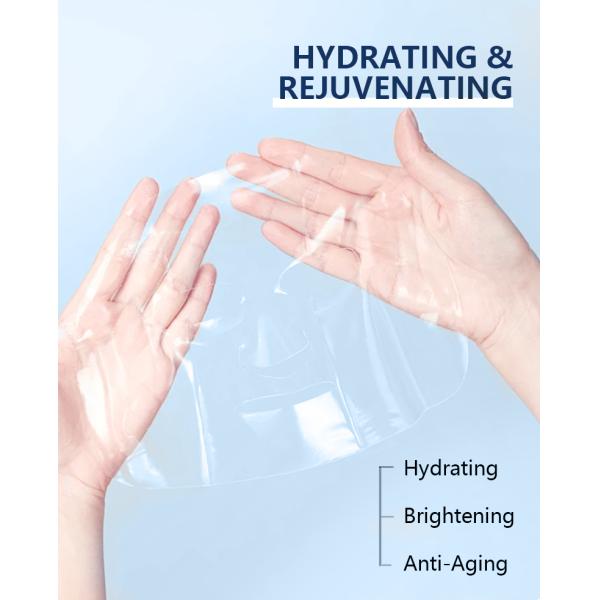 Private Label Korean Bio Collagen Crystal Clear Moisturizing Hydrating Facial Mask Skin Care Sheet Face Mask