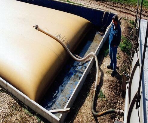 Résistance à haute pression réservoir de carburant de pétrole, réservoirs de carburant de camions flexibles 12000L