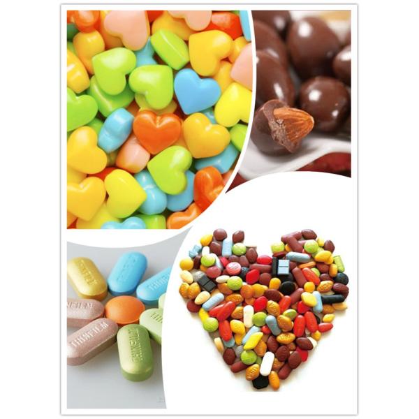 Candy Medicine bean Chewing gum sugar Tablet film coating machine