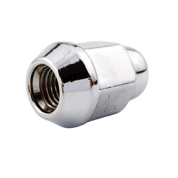 Chrome Lug Nuts for Kawasaki Honda Suzuki Yamaha Arctic Car M12x1.5 HEX 19/ M10x1.25 HEX 17/ 1/2-20 HEX 21 35mm Length